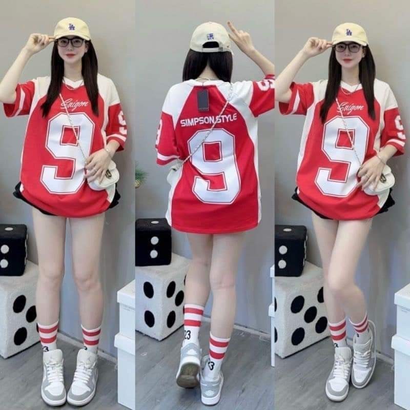 【Free Custom Name & Number】Korean style 3158 WAI9 dry cotton middle sleeves t-shirt for women THUUNISEX M1358 - Image 4