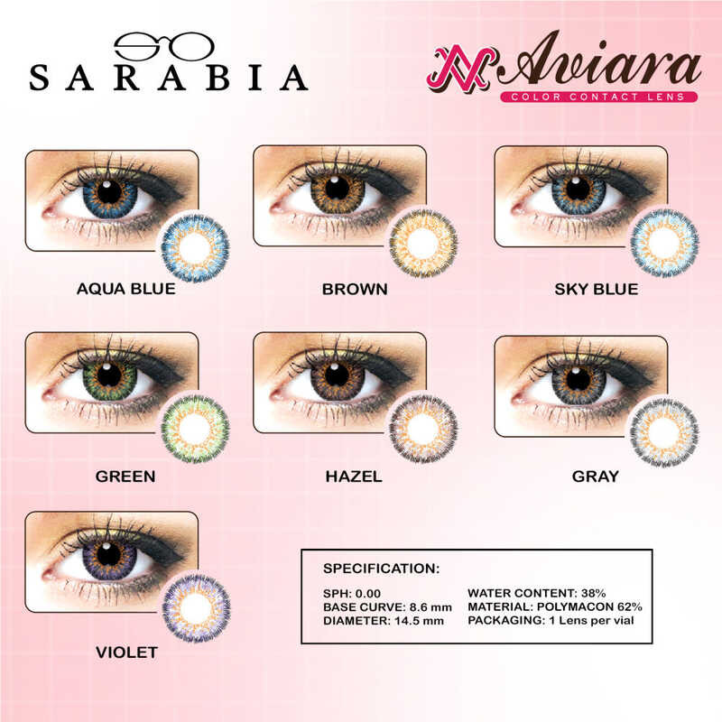 Aviara Color Monthly Disposable Contact Lens C5d