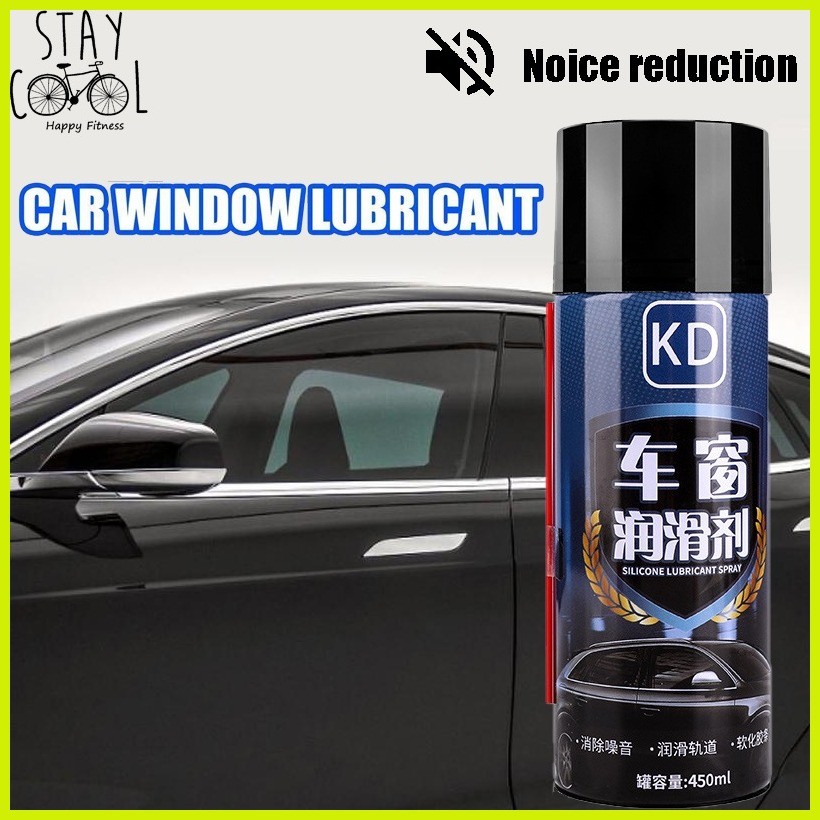 450ml Universal Car Window Lubricant Car Door Noise Elimination Glass Lifting Sunroof Rust Se