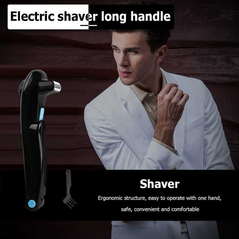 Mga Kalalaki Walang Cordless Body Shaver 180°