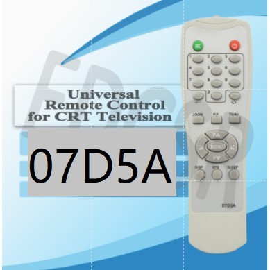 REMOTE TV CONTROL 07D5A
