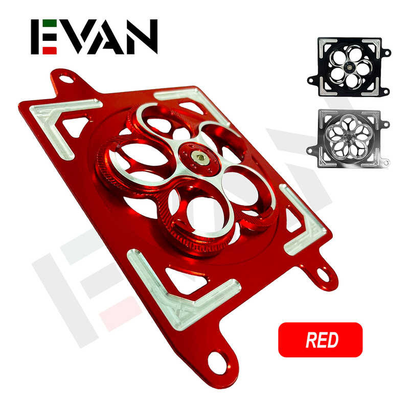 PH FULL Evan. CNC RADIATOR COVER ROUND SPINNER FAN PARA KLIK AT ADV ...