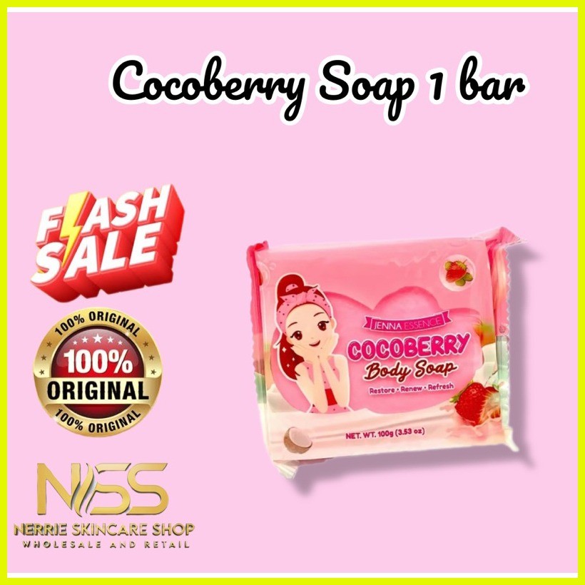 Cocoberry Soap Trial Bar