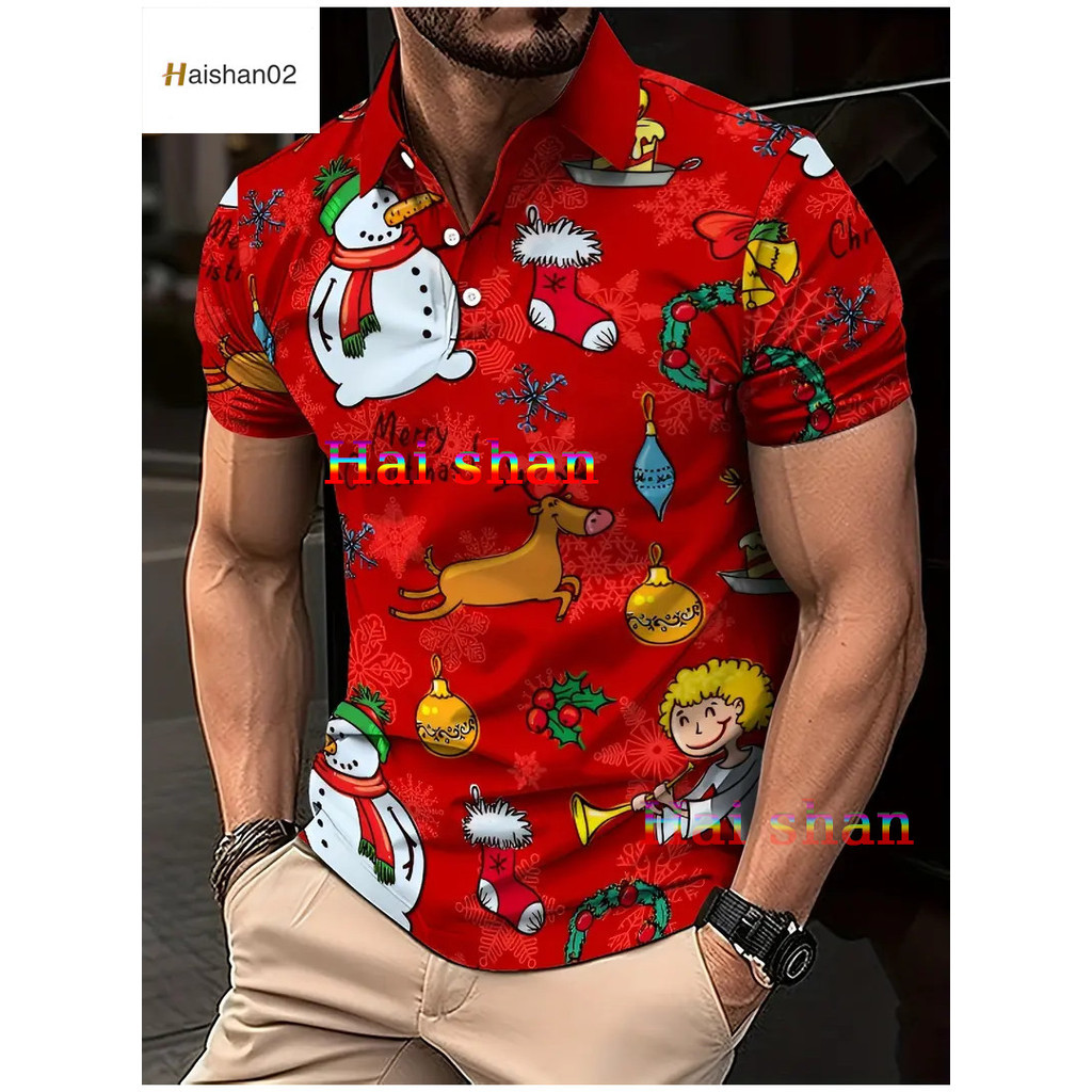 Christmas polo shirts clearance
