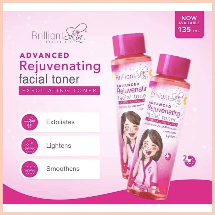 Brilliant Rejuvinating Facial Toner (135ml)