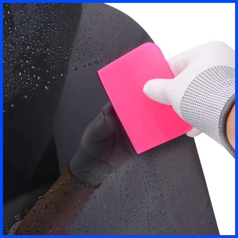,Pink Scraper Car Film Tool PPF Squeegee