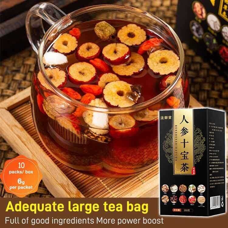 B E C Ff Ginseng Ten Treasures Tea Kidney Genuine Health Preserving Men S - Image 4