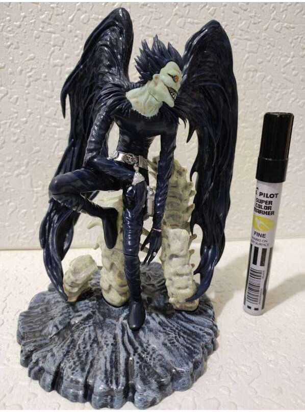 LY Death Note Anime Deathnote Ryuk Ryuuku 22Cm Rem 16Cm PVC ...