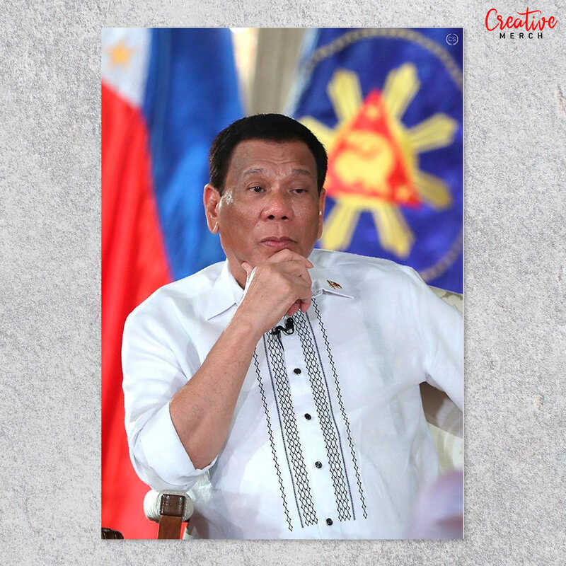 Former Ph President Rodrigo Duterte HD Poster Print A3 Size (12X17in) By Creative Merch 6Fd — view 3