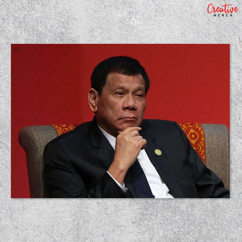 Former Ph President Rodrigo Duterte HD Poster Print A3 Size (12X17in) By Creative Merch 6Fd — view 7