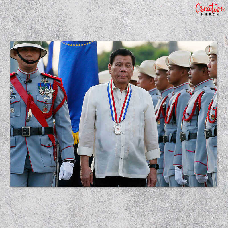 Former Ph President Rodrigo Duterte HD Poster Print A3 Size (12X17in) By Creative Merch 6Fd — view 8
