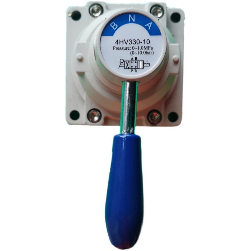Manufacturer direct sales pneumatic component switch manual valve 4HV330-10 three positions four-