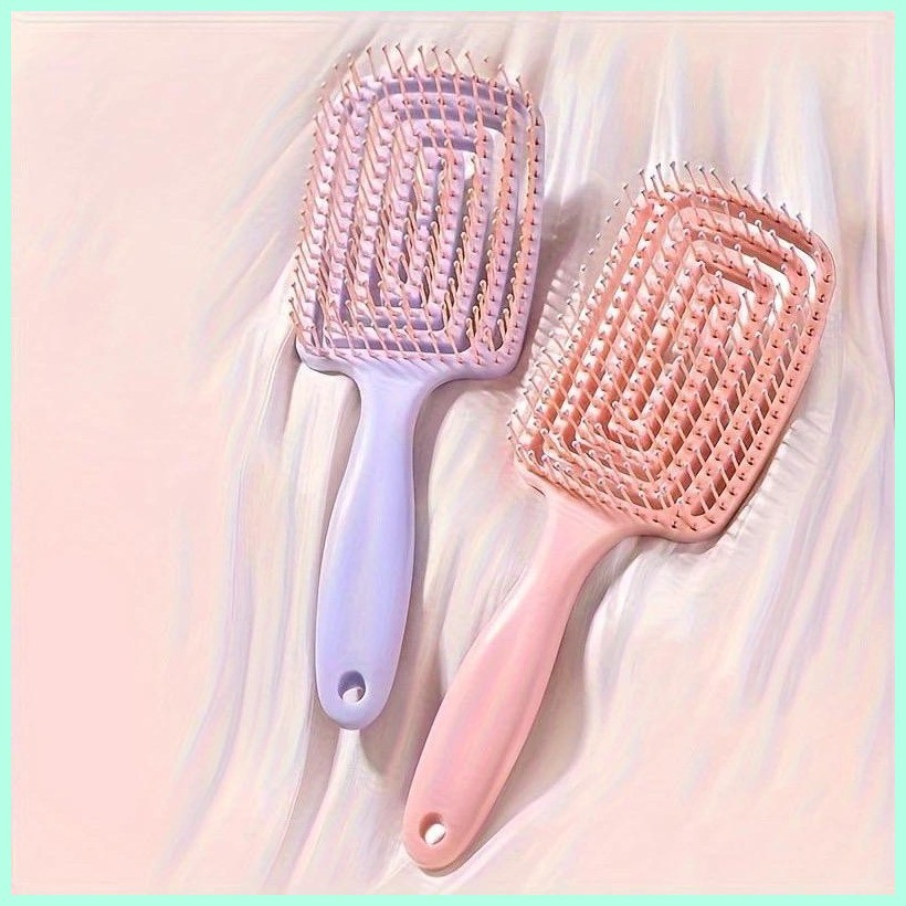 Fashion Big Curved Comb Curly Hair Fluffy Styling Comb Air Cushion Hair Comb high quality