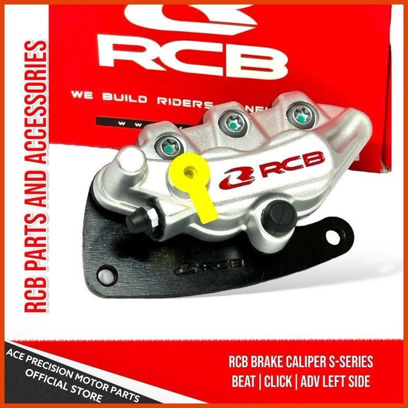 RCB BRAKE CALIPER S-SERIES (ANODIZED) HONDA BEAT/CLICK/AIRBLADE LEFT FRONT