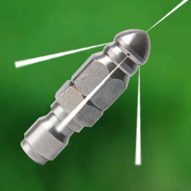 Water Mouse Nozzle Stainless Steel 1/4 Quick Insert Front One Rear Six ...