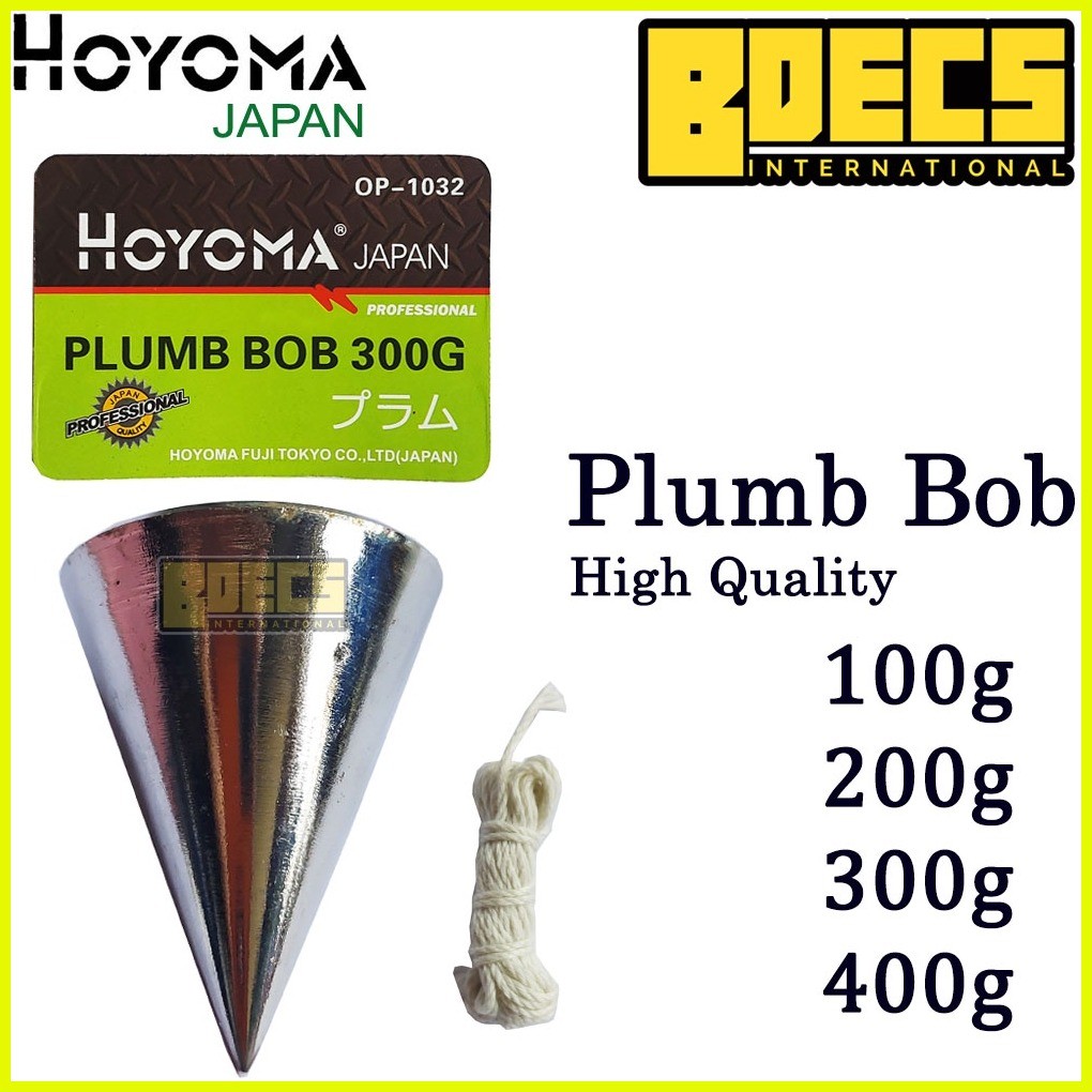 Plumb Bob Hulog Level Hoyoma Japan Heavy Duty bdecs jr - Manila Blog