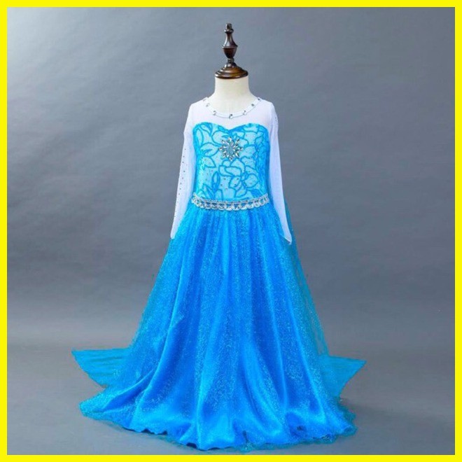 Disney Frozen Elsa Costume for Kids (ages 3-9) and Accessories (sold separately)