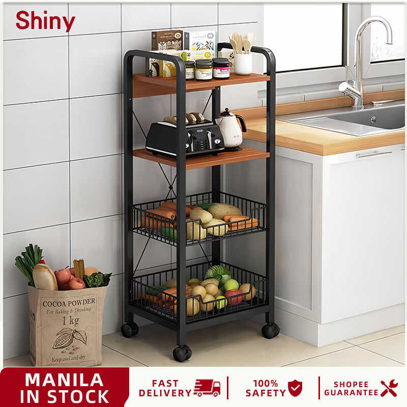 Kitchen Organizer Storage Rack Multifunction Metal Shelf Household Multilayer 882 0C4