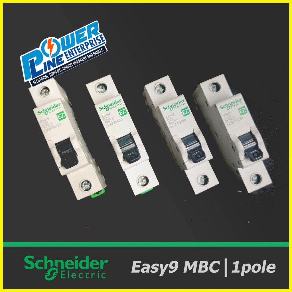 Miniature Circuit Breaker Schneider Easy9 6a – 63a 1Pole