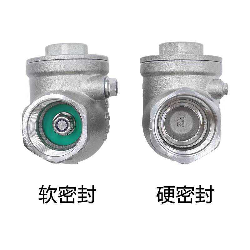304 Stainless Steel Swing Check H14W Horizontal Swinging Threaded One-Way Valve for Water Pipe - Image 4