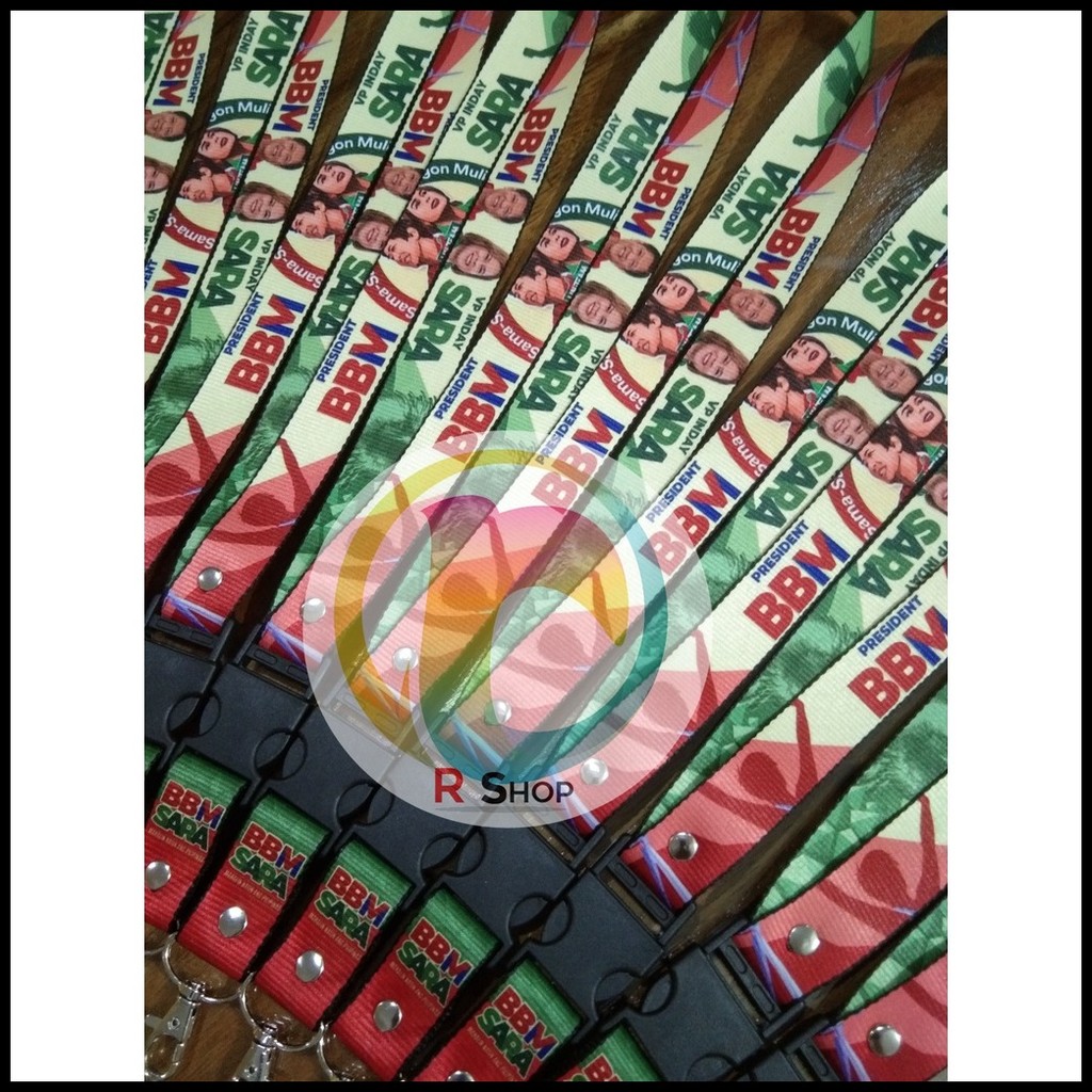 ☌ BBM SARA lanyard id lace sling cord BBM Inday SARA sublimation - Image 2
