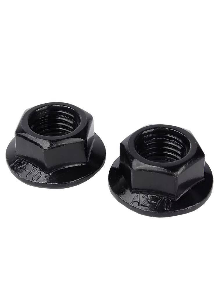 316 Stainless Steel Flange Nut Hexagonal Anti-loosening Screw with Pad Anti-slip Nut M - Image 5