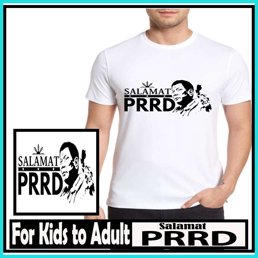 ✌ ☫ -Salamat PRRD Trendy Graphic Tees for Kids to Adult - Image 2