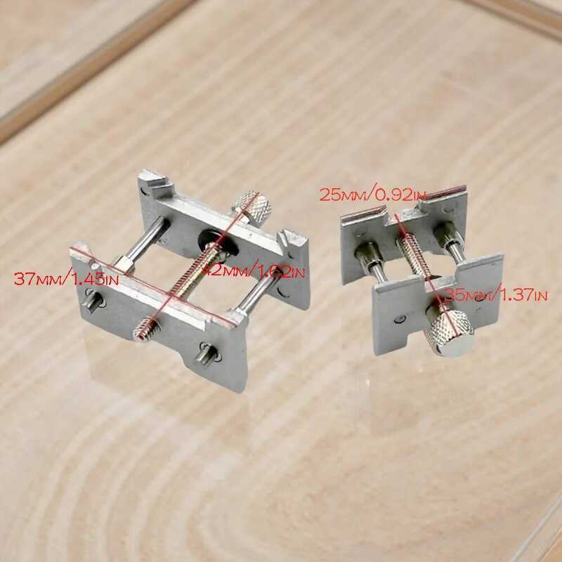 2 Professional Watch Movement Holder & Case Clamp Repair Tool, In 1 Fixed Base For 4039 4040, - Image 5