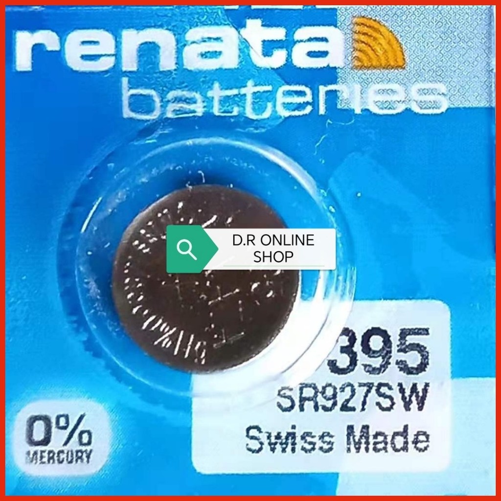 ๑ ஐ RENATA SR927SW 395 ORIGINAL RENATA SILVER OXIDE WATCH BATTERY - Image 4