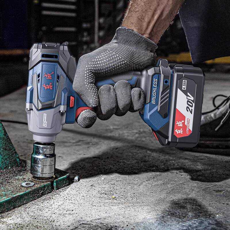 Dongcheng High Torque Lithium Battery DCPB02-18M Auto Repair Frame Work Electric Air Impact Wrench - Image 2