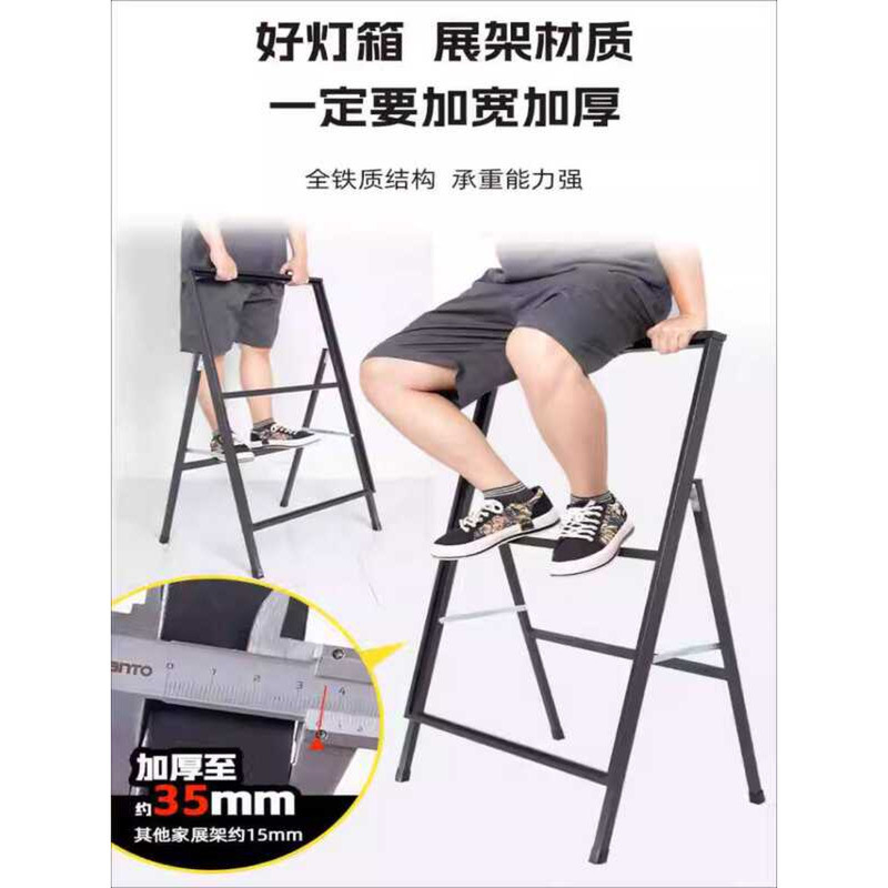 Vertical Drawing Light Box Advertising Sign Stand Ultra-thin Movable Illuminated Poster Rack LED - Image 3