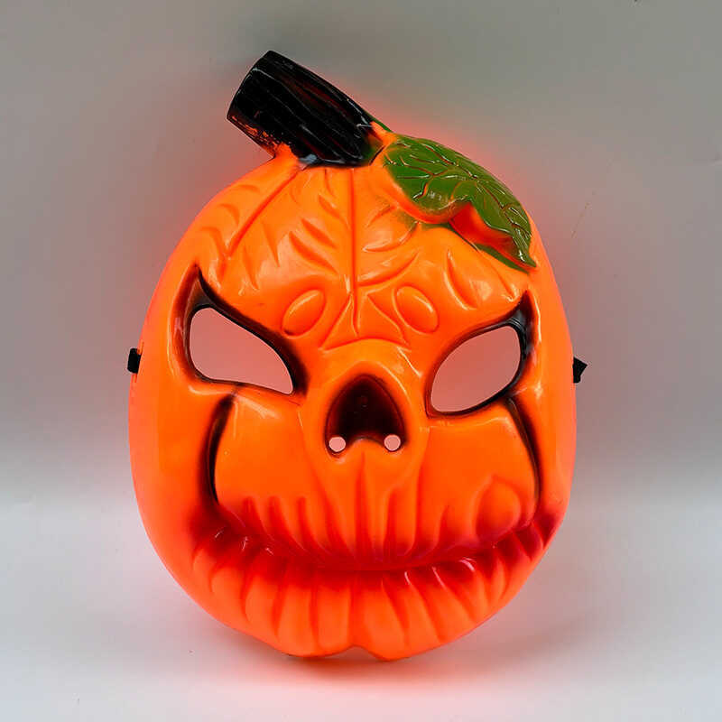 Halloween Carnival Pumpkin Horror Full Face Mask Party Haunted House Scary Costume Prop Pumpkin Mask - Image 2