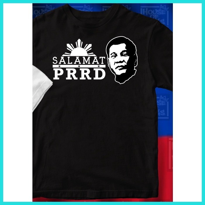 ✾ ┘ 2022 new Salamat PRRD T - Shirt ( President Rodrigo Roa Duterte ) - House of Rags - Apparel Co. — view 2