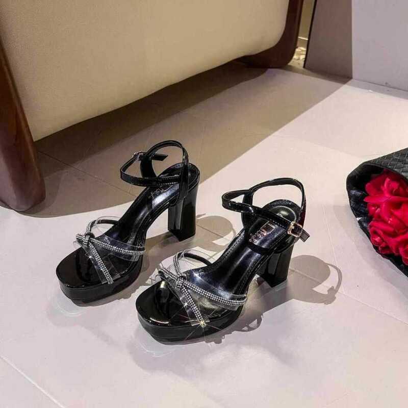 966-4 Fashionable Klass Heeled Sandals For Women - Image 2