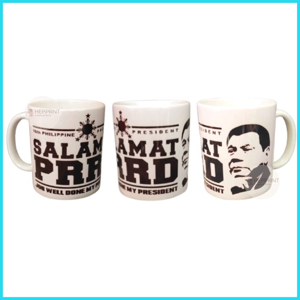 ✴ ☈ Salamat PRRD white mug - Image 3
