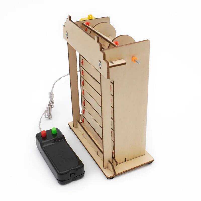 DIY Electric Shutter Roll Gate Model STEM Kit Experiment Tool Science Toy Educational F - Image 2