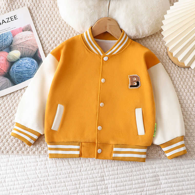 | JIFANPAUL Spring Autumn Baby Baseball Jacket | - Image 4