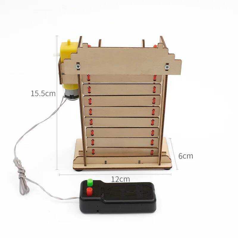DIY Electric Shutter Roll Gate Model STEM Kit Experiment Tool Science Toy Educational F - Image 5