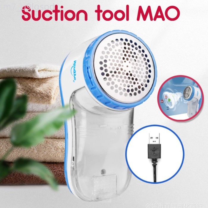 new affordable 1PC USB Plug Electric Fabric Sweater Clothes Lint Remover Fluff Pellets Cut Shakang