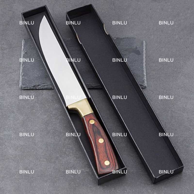 Butcher Original Japanese Boning Nipiin Double Chop Bone Forged Fish Head Meat Cleaver ChefS 26C - Image 5
