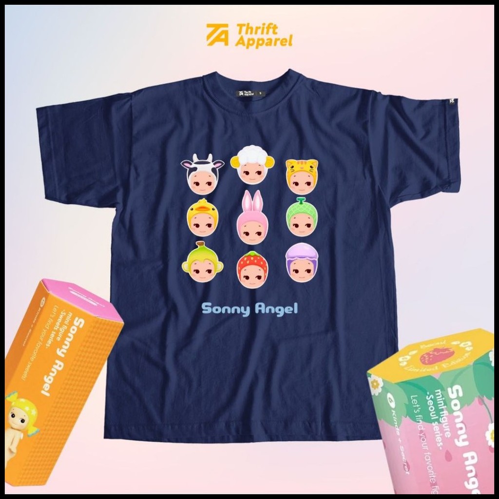 Angel Heads | Thrift Apparel T-Shirt - Image 3