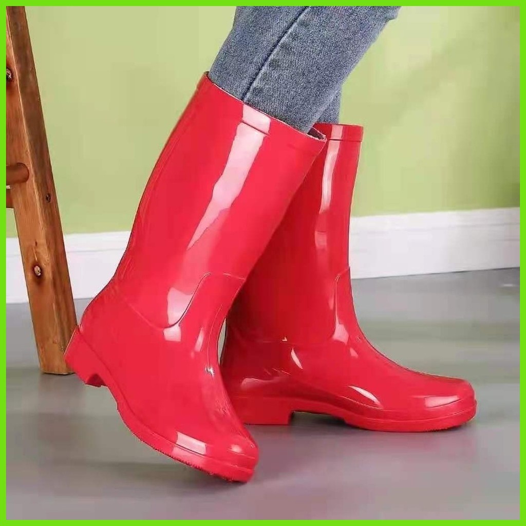 Rain boots for women's rubber shoes hight quality - Image 4