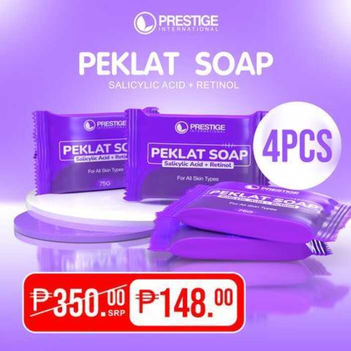G PRESTIGE PEKLAT SOAP Salicylic Acid Retinol For Skin Repair Care Gentle Formula A - Image 3