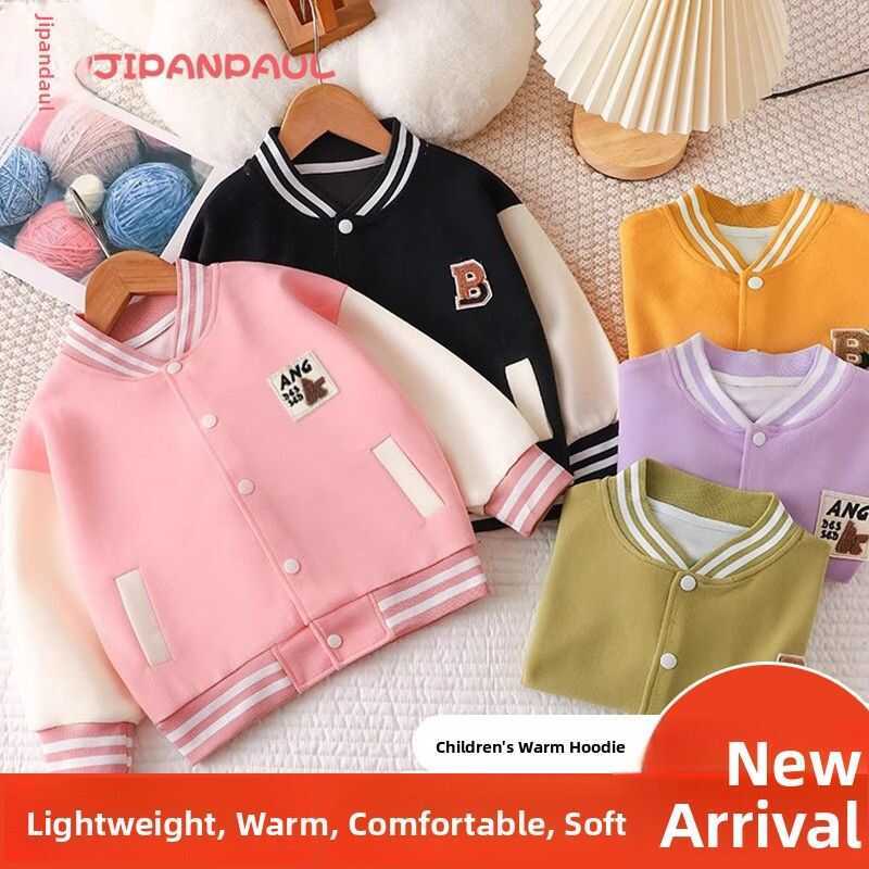 | JIFANPAUL Spring Autumn Baby Baseball Jacket | - Image 5
