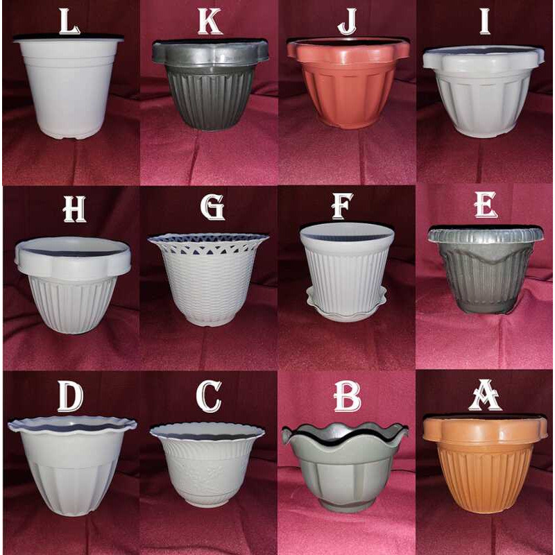 30Pesos Paso Any Kinds For Plants Flower Garden - Round Indoor & Outdoor Pots B88