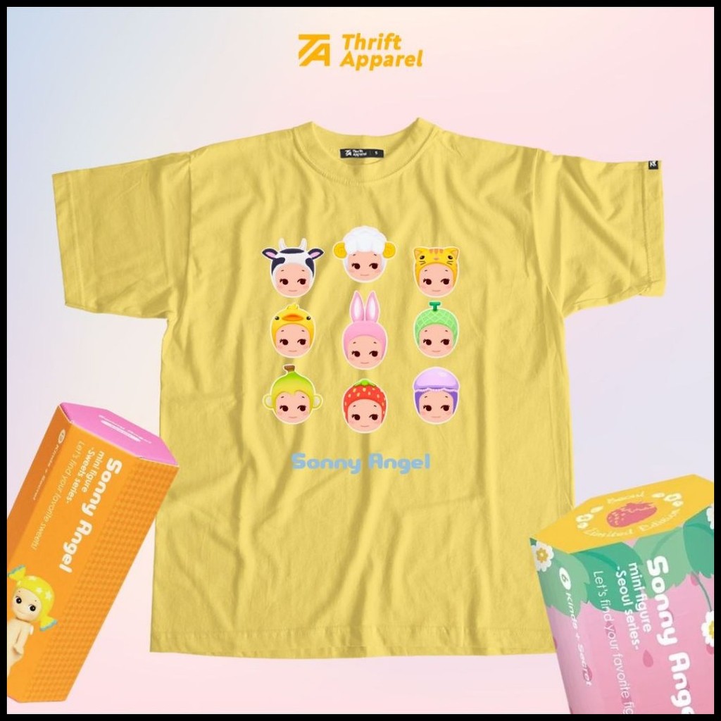 Angel Heads | Thrift Apparel T-Shirt