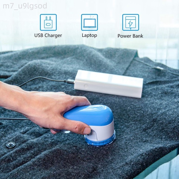 new affordable 1PC USB Plug Electric Fabric Sweater Clothes Lint Remover Fluff Pellets Cut Shakang - Image 2