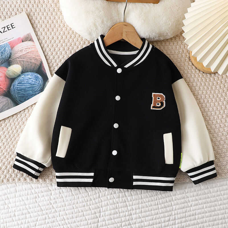 | JIFANPAUL Spring Autumn Baby Baseball Jacket |