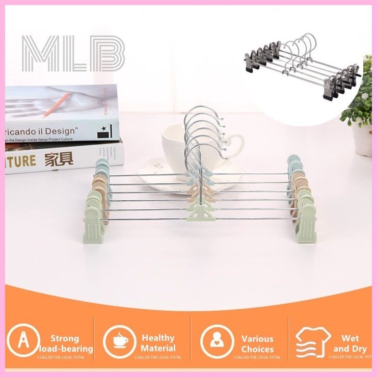 lot Hot Quality Hanger Clip New stainless Steel Clip Stand Hanger for Pants and Legin - Image 2