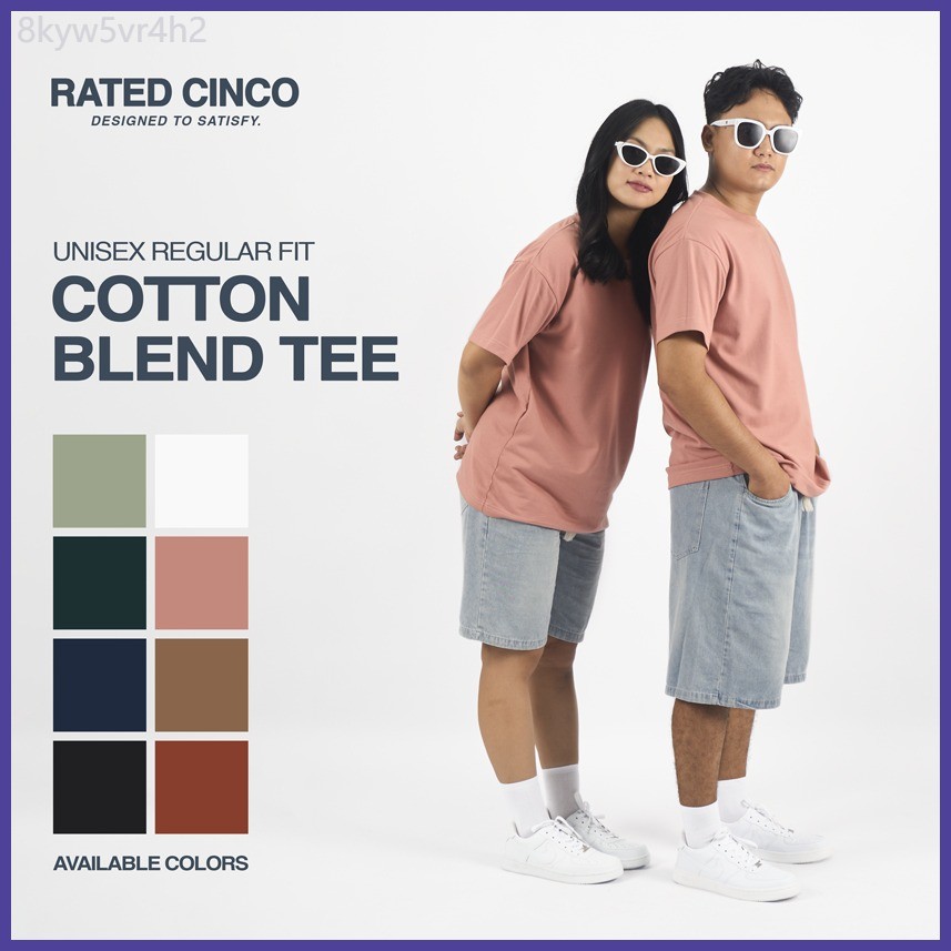 Must Value Unisex Cotton Blend Tee | Plain T-shirt | Casual Regular Fit | For men & women | Rated C - Image 4